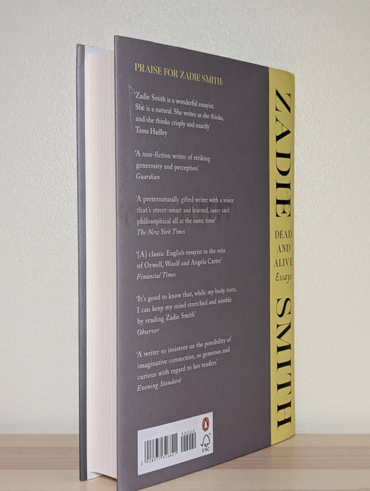 Dead and Alive by Zadie Smith (Signed First Edition) - Fialta Books