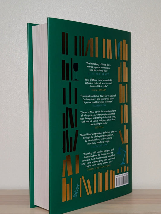 Diaries of Note: 366 Lives, One Day at a Time by Shaun Usher (Signed First Edition) - Fialta Books