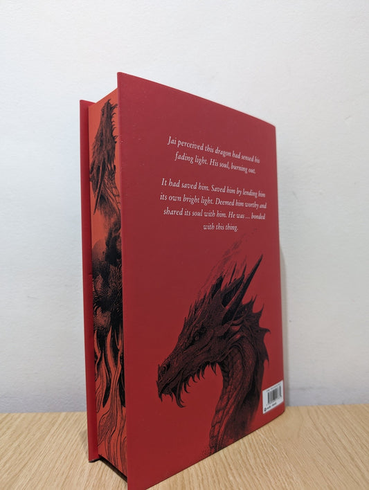 Dragon Rider by Taran Matharu (Signed First Edition with sprayed dragon edges) - Fialta Books