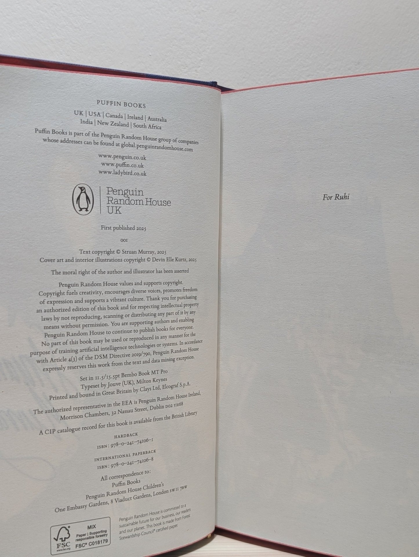 Dragonborn by Struan Murray (Signed First Edition with sprayed edges) - Fialta Books