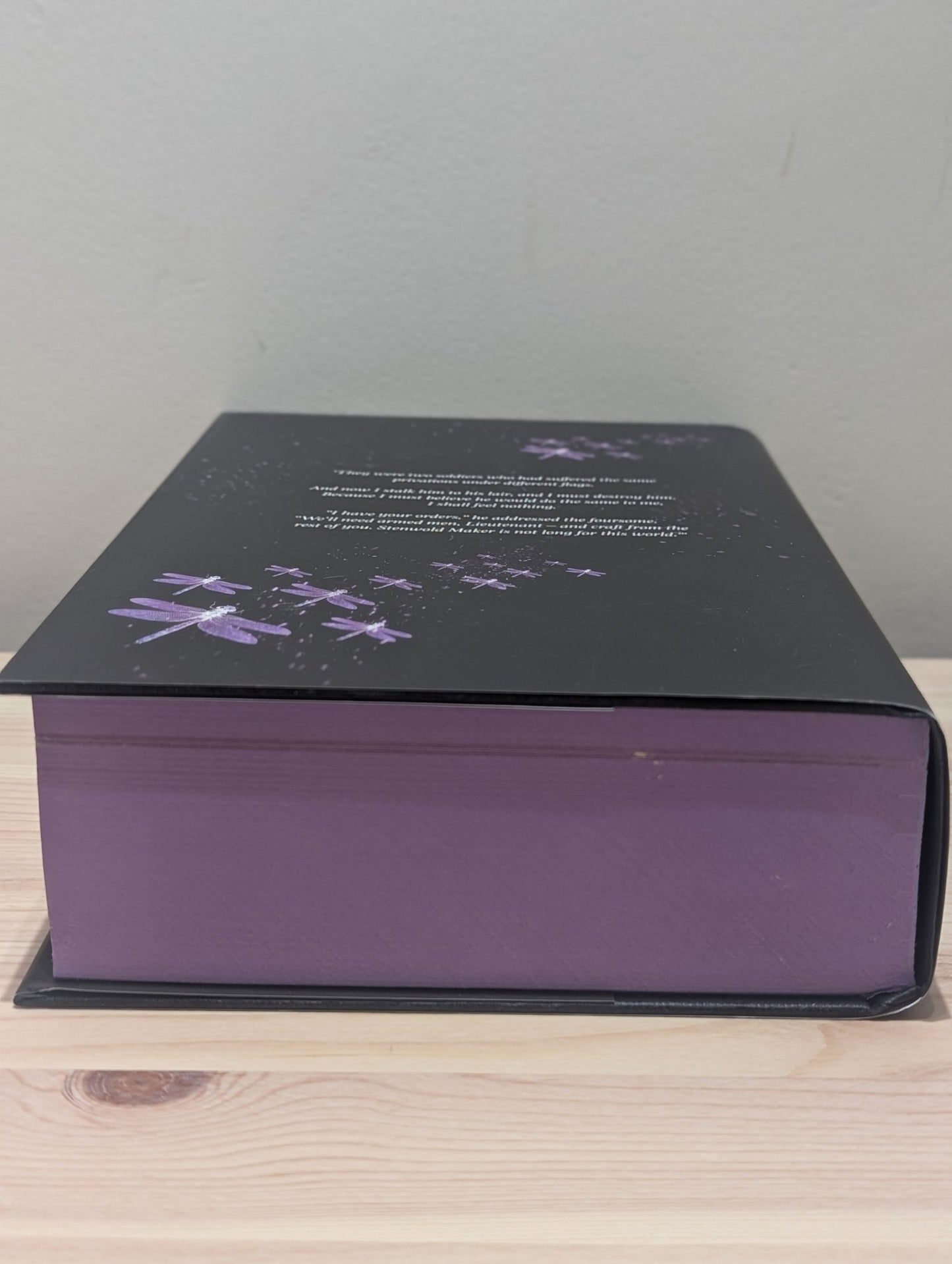 Dragonfly Falling: Shadows of the Apt 2 by Adrian Tchaikovsky (Signed Special Edition with sprayed edges) - Fialta Books