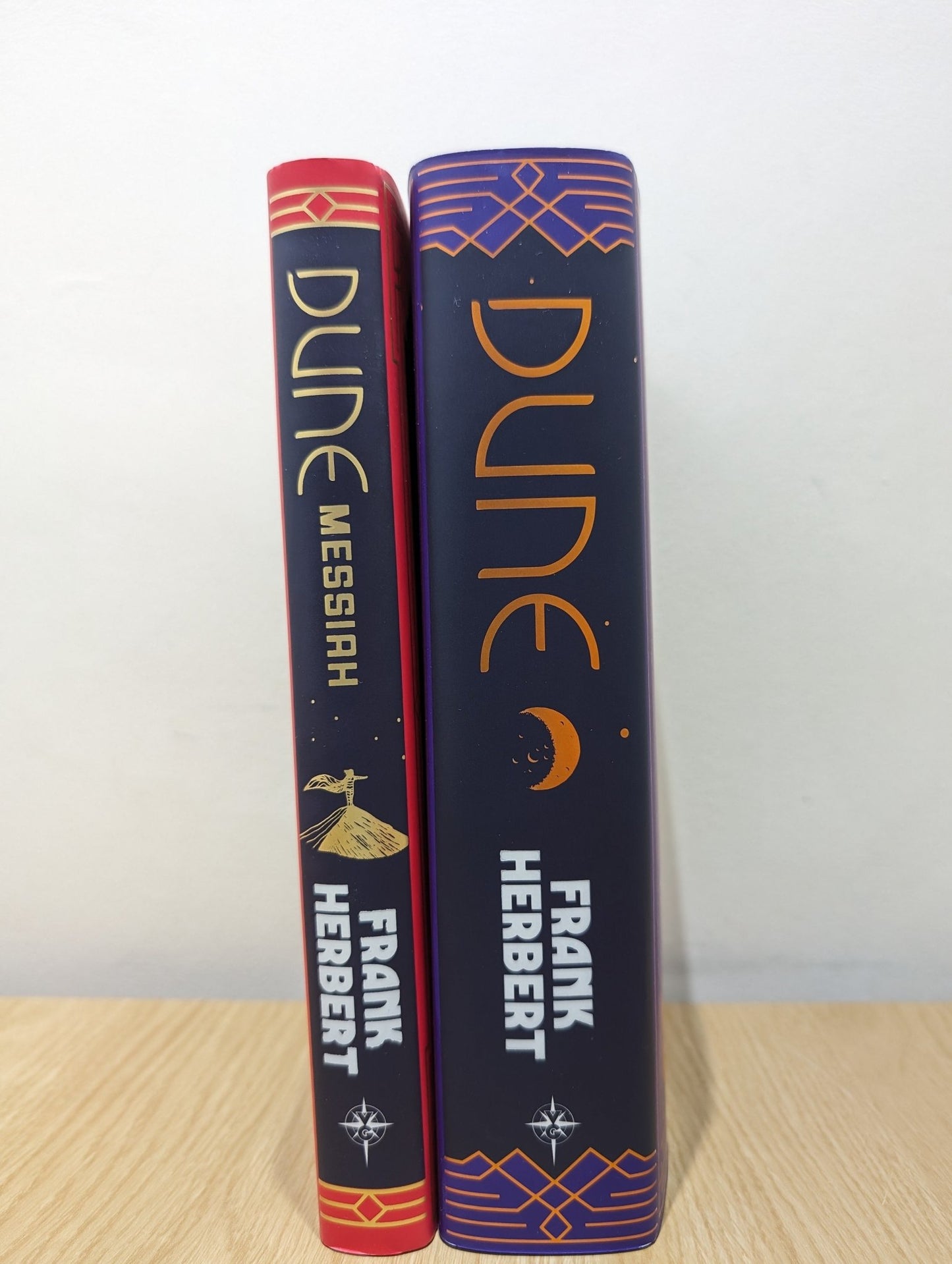 Dune; Dune Messiah by Frank Herbert (sprayed edges) - Fialta Books