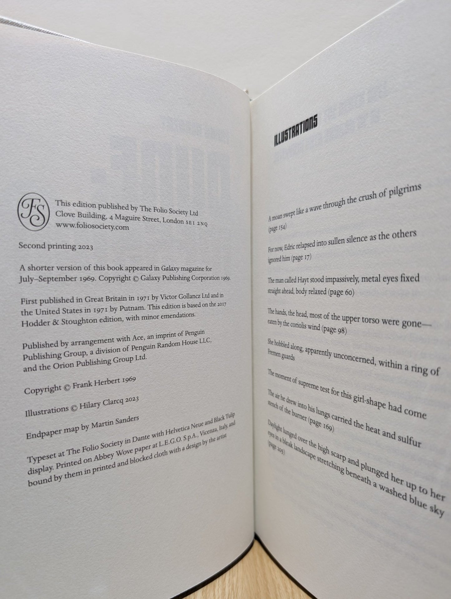 Dune: Messiah by Frank Herbert (Folio Slipcase Edition Signed by Illustrator) - Fialta Books