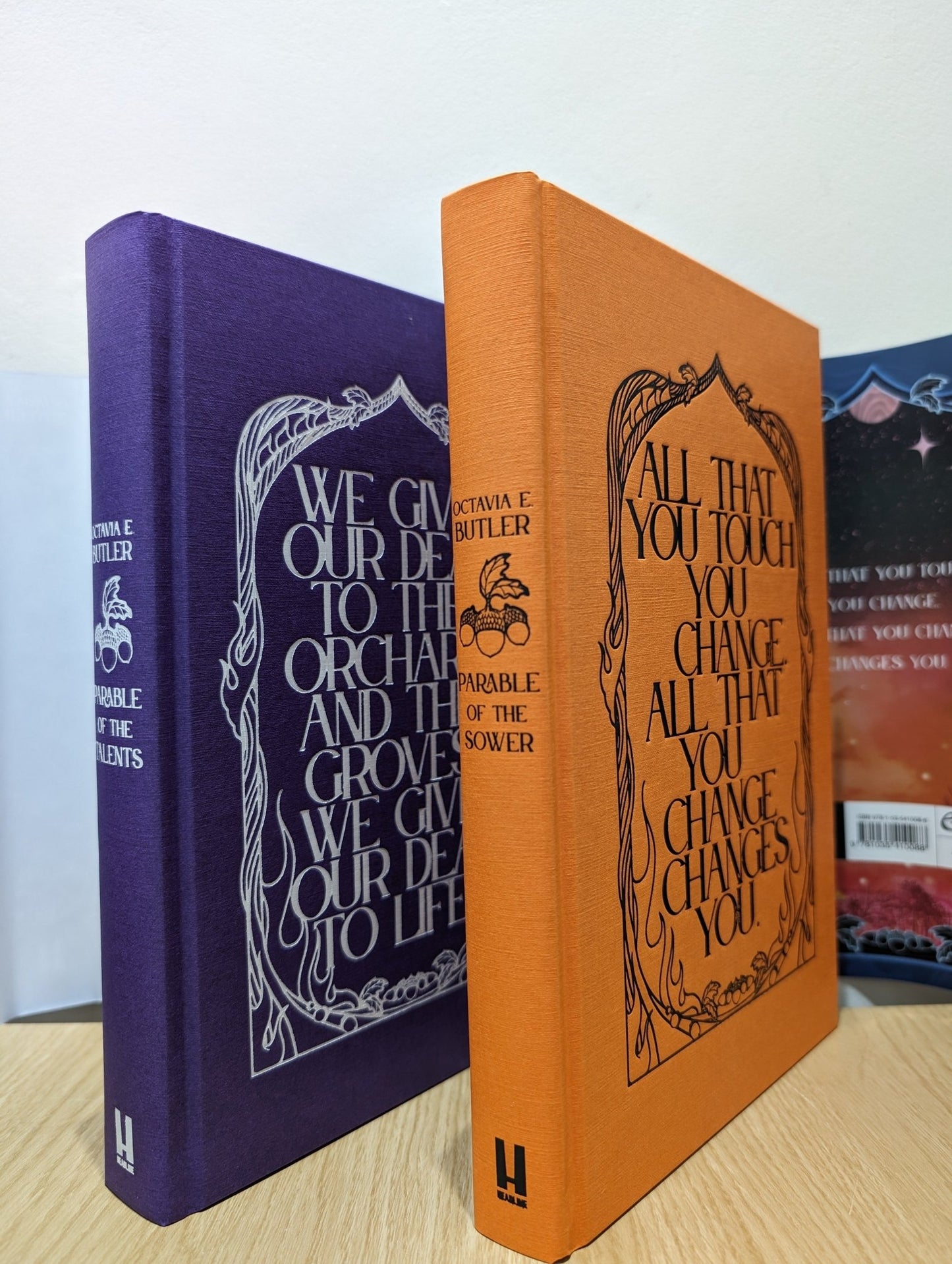 Earthseed Series 1 - 2 by Octavia E. Butler (Special Edition with sprayed edges) - Fialta Books