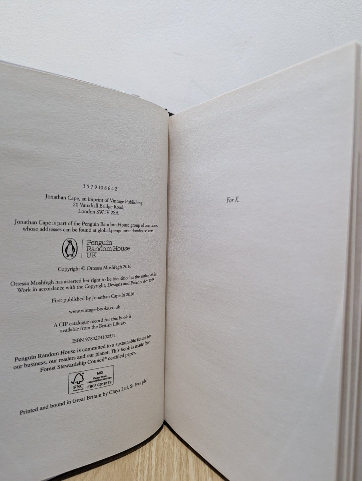 Eileen by Ottessa Moshfegh - Fialta Books