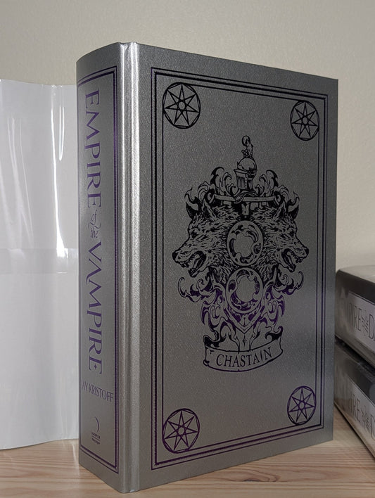 Empire of Vampire; Empire of Damned; Empire of Dawn by Jay Kristoff (Signed Numbered with sprayed edges) - Fialta Books