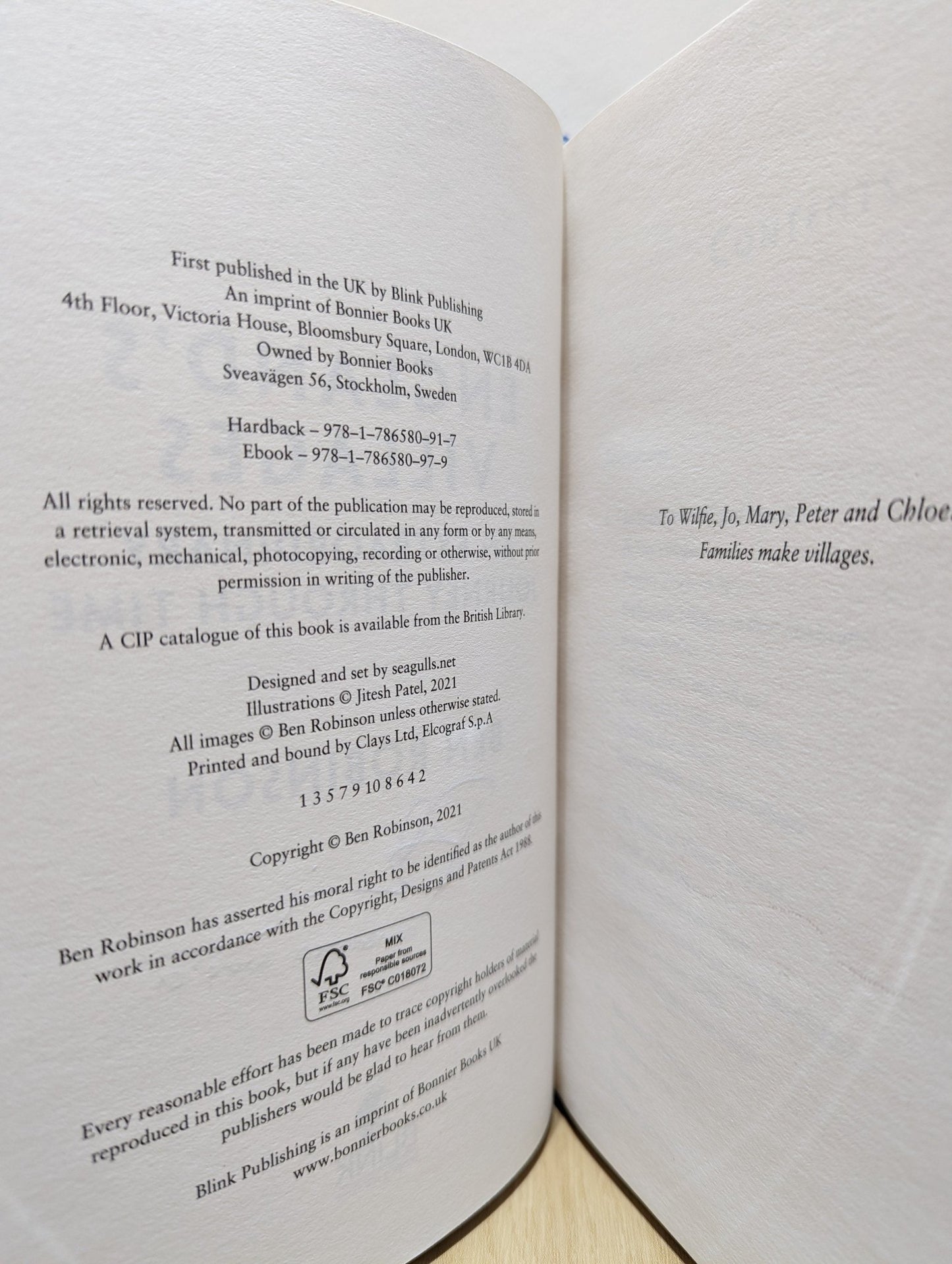 England's Villages: An Extraordinary Journey Through Time by Ben Robinson (Signed First Edition) - Fialta Books