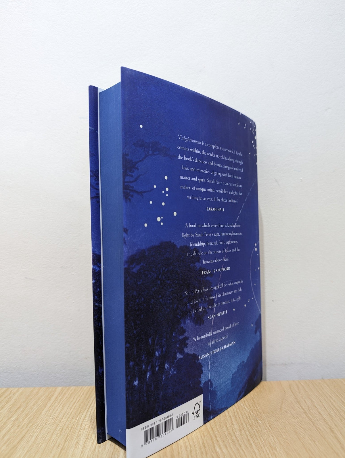 Enlightenment by Sarah Perry (Signed First Edition with sprayed edges) - Fialta Books