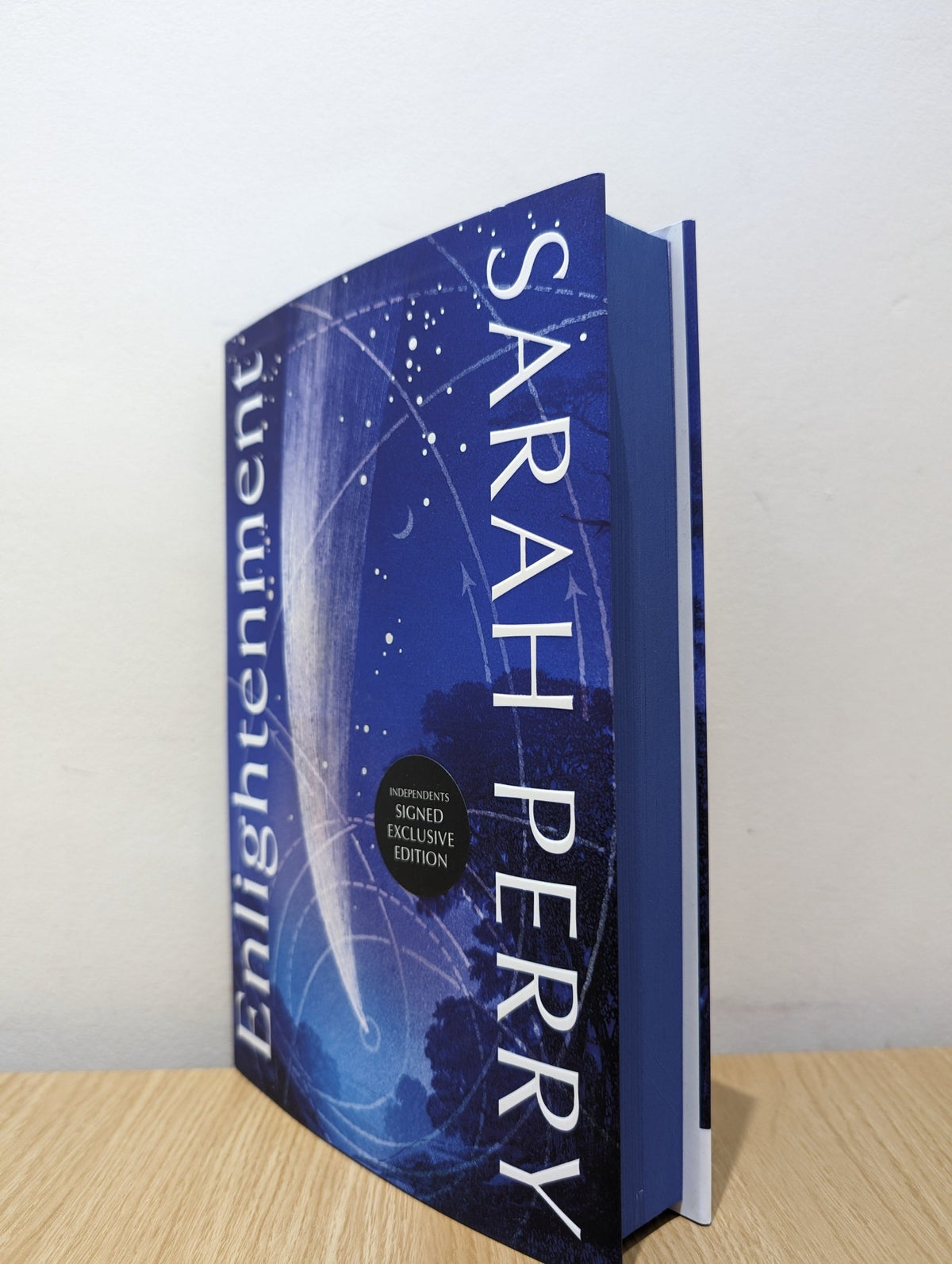 Enlightenment by Sarah Perry (Signed First Edition with sprayed edges) - Fialta Books