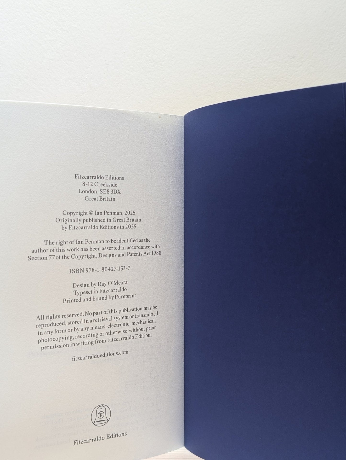 Erik Satie Three Piece Suite by Ian Penman (Signed First Edition) - Fialta Books