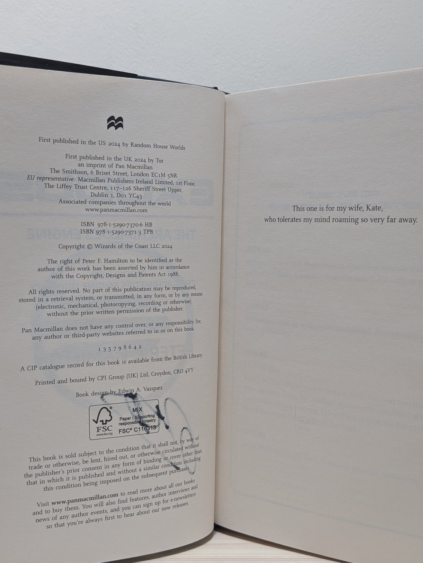 Exodus: The Archimedes Engine by Peter F. Hamilton (Signed First Edition) - Fialta Books