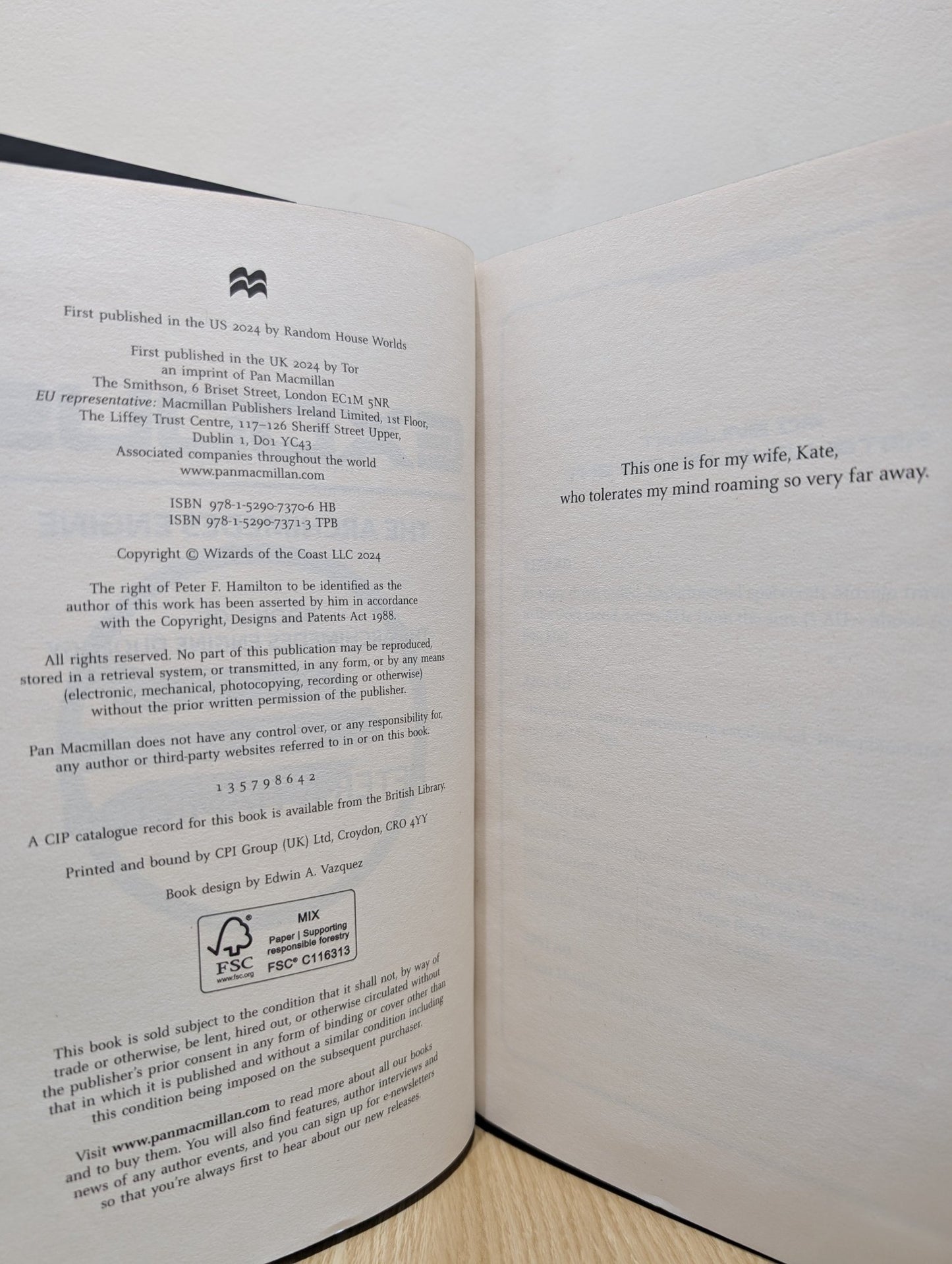 Exodus: The Archimedes Engine by Peter F. Hamilton (Signed First Edition with sprayed edges) - Fialta Books