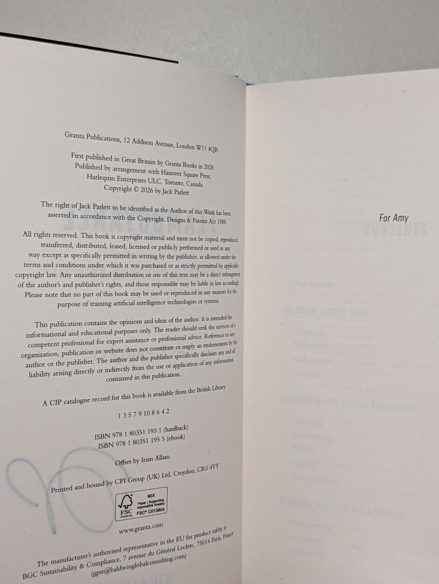 Flamboyance by Jack Parlett (Signed First Edition) - Fialta Books