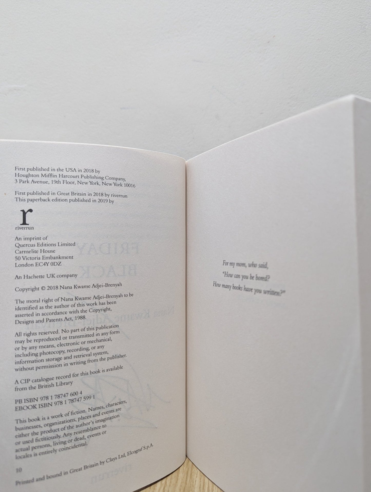 Friday Black by Nana Kwame Adjei - Brenyah (Signed) - Fialta Books