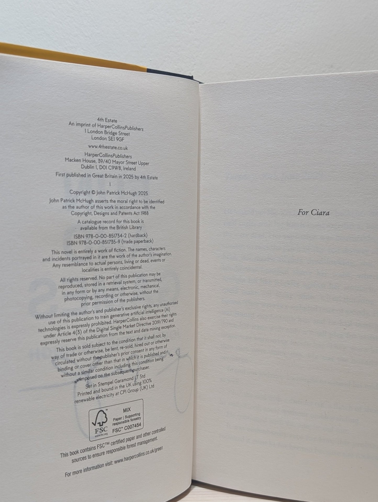 Fun and Games by John Patrick McHugh (Signed First Edition) - Fialta Books