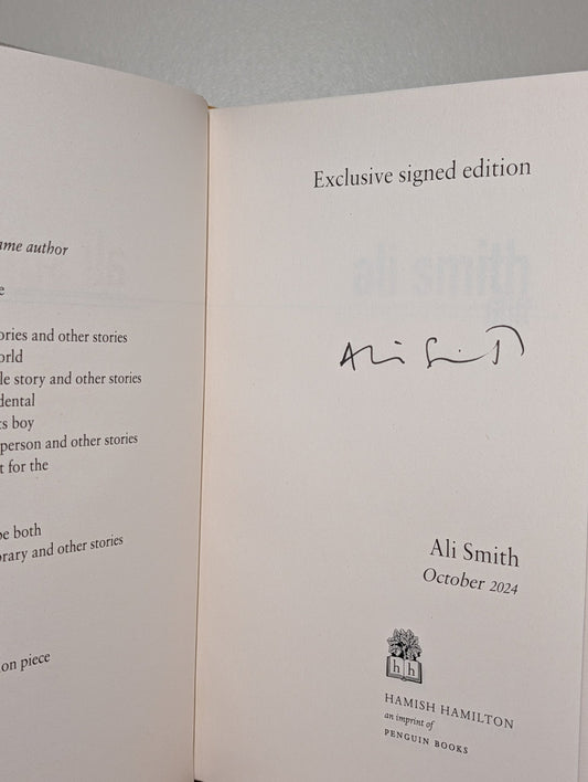 Gliff; Glyph by Ali Smith (Signed First Edition) - Fialta Books