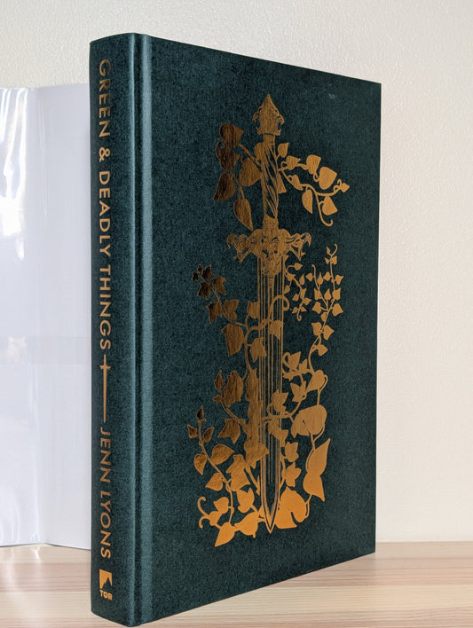 Green and Deadly Things by Jenn Lyons (Signed First Edition with sprayed edges) - Fialta Books