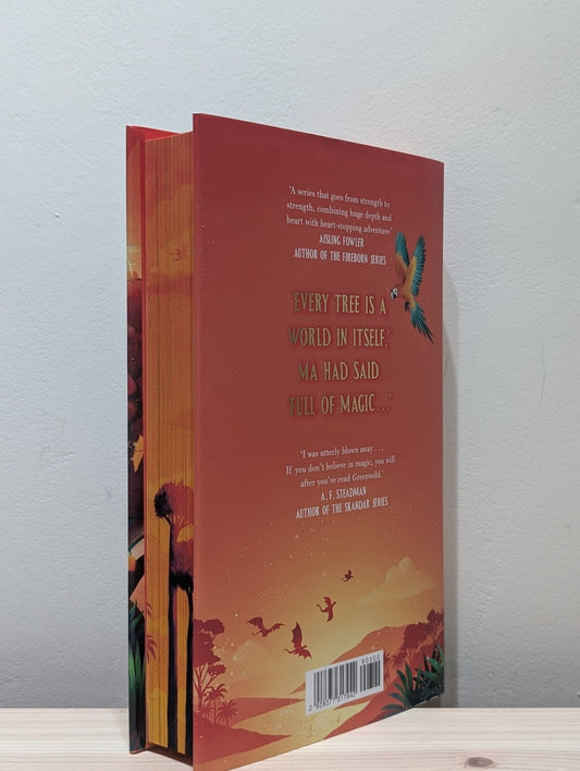 Greenwild 3: The Forest in the Sky by Pari Thomson (Signed First Edition with sprayed edges) - Fialta Books