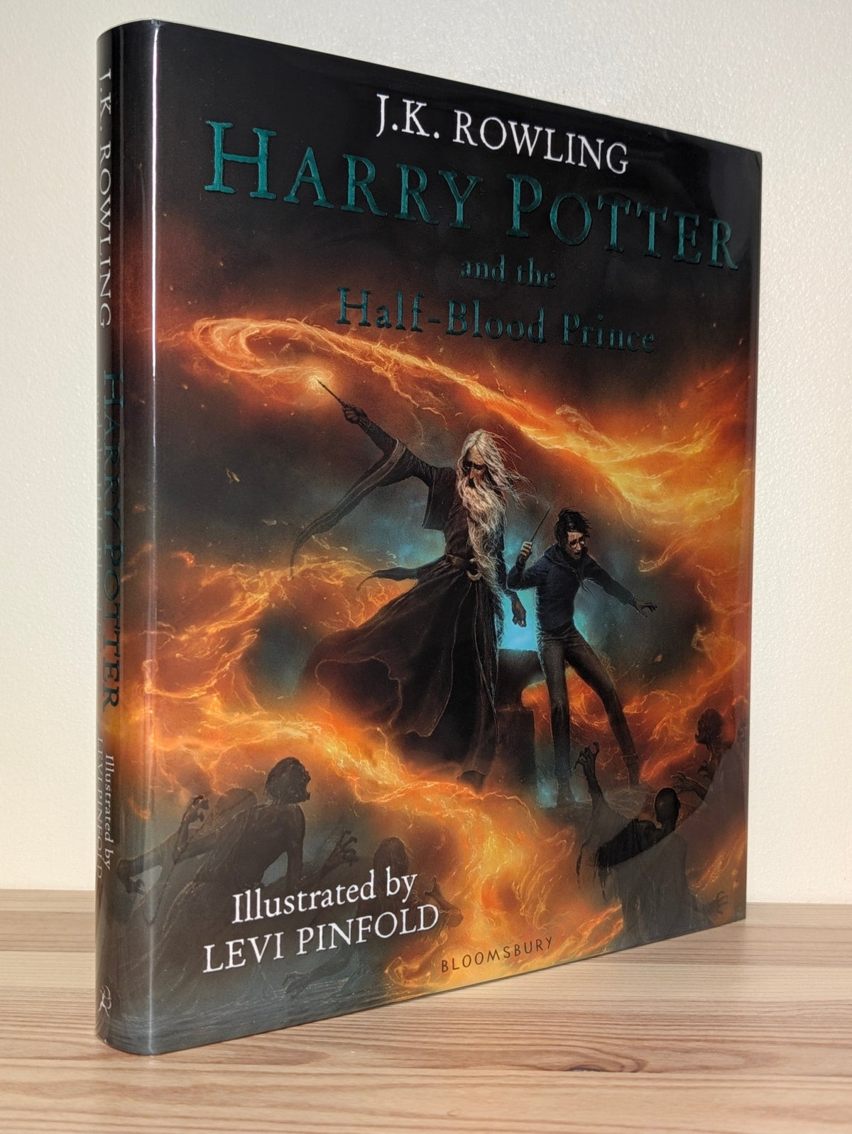 Harry Potter and the Half-Blood Prince: Illustrated Edition by J.K. Rowling (Signed Stamped by Illustrator) - Fialta Books