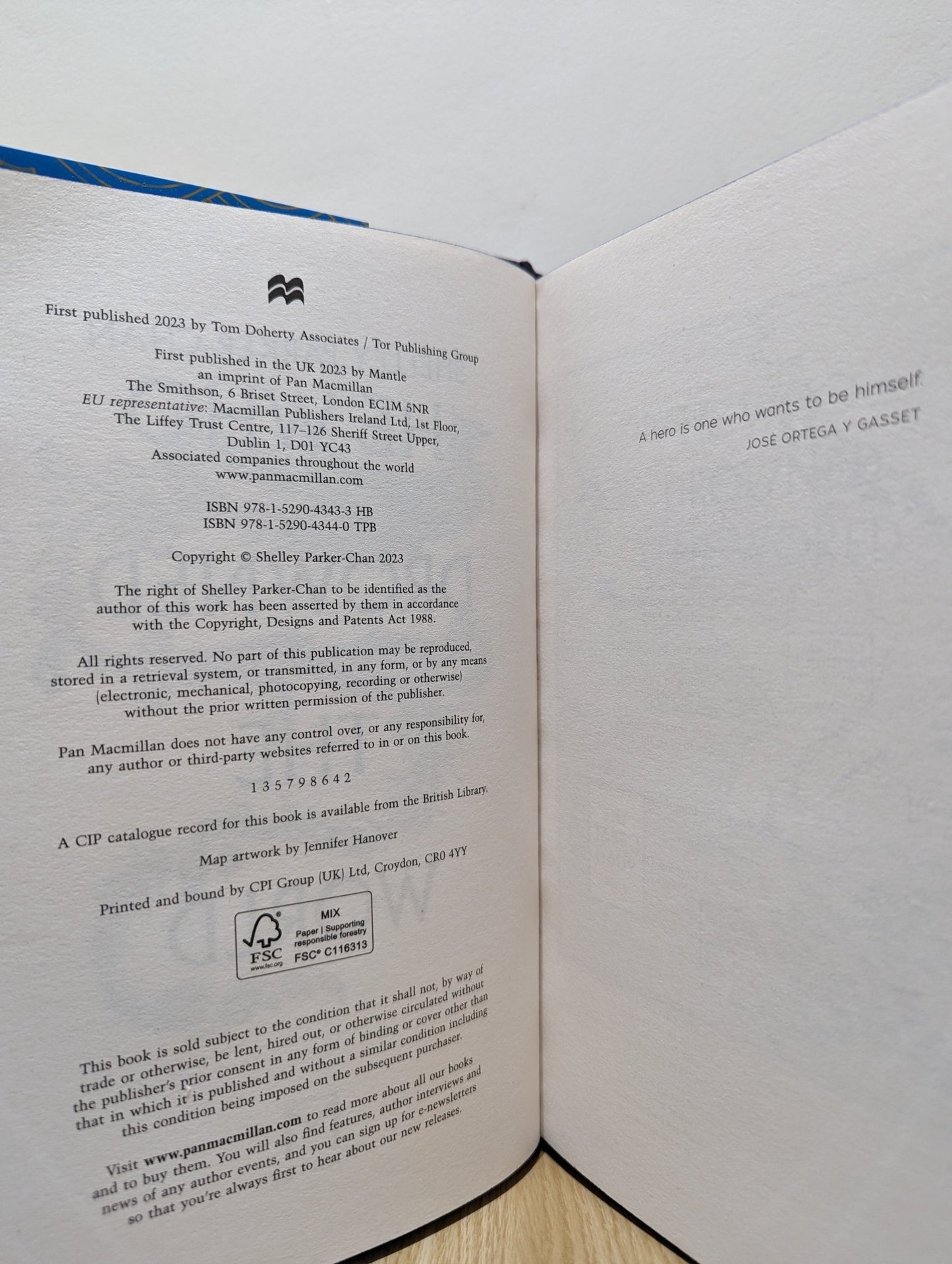 He Who Drowned the World by Shelley Parker - Chan (Signed First Edition with sprayed edges) - Fialta Books