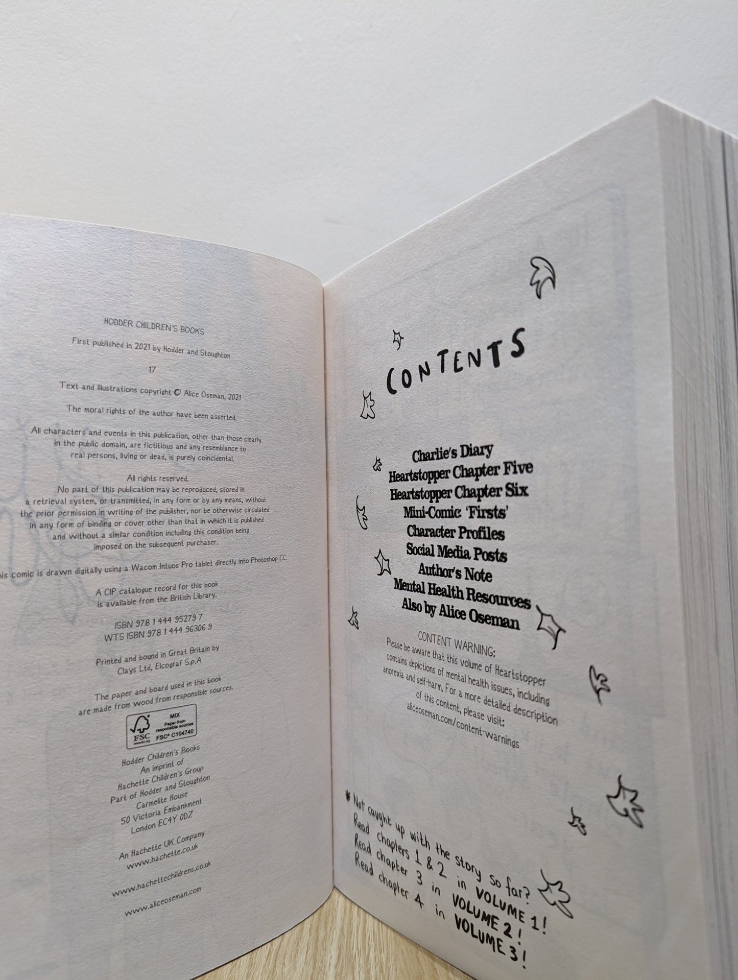 Heartstopper Volume 4 by Alice Oseman (Signed) - Fialta Books