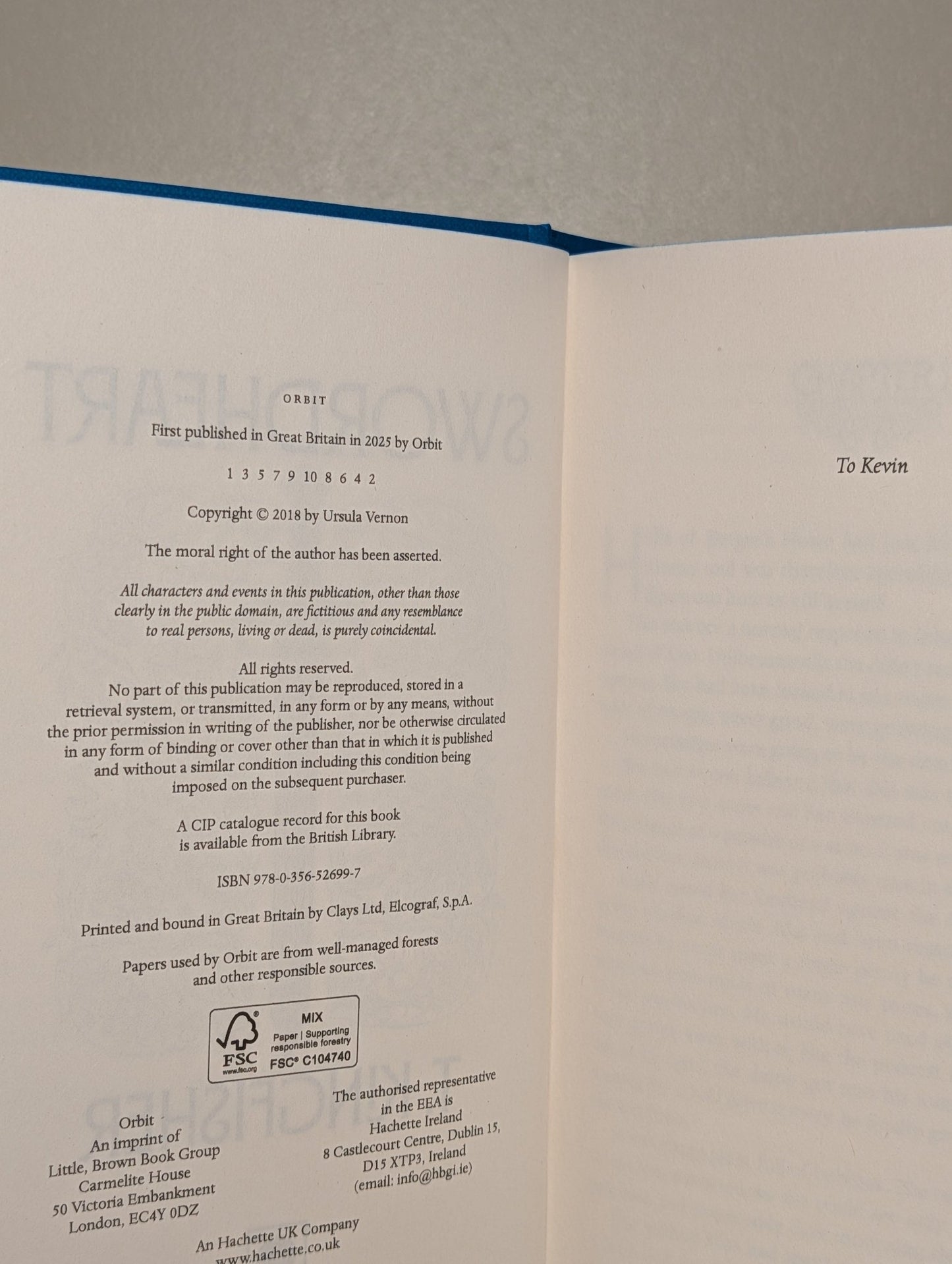 Hemlock & Silver; Swordheart by T. Kingfisher (Signed with sprayed edges) - Fialta Books
