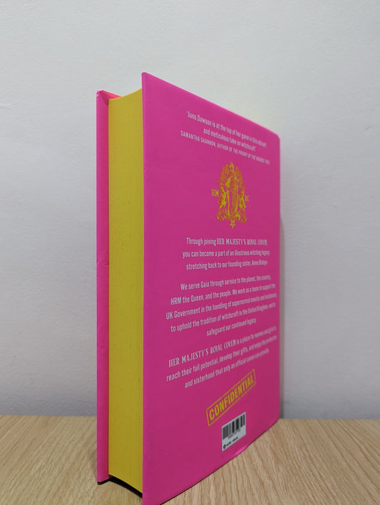 Her Majesty's Royal Coven by Juno Dawson (Signed First Edition with sprayed edges) - Fialta Books