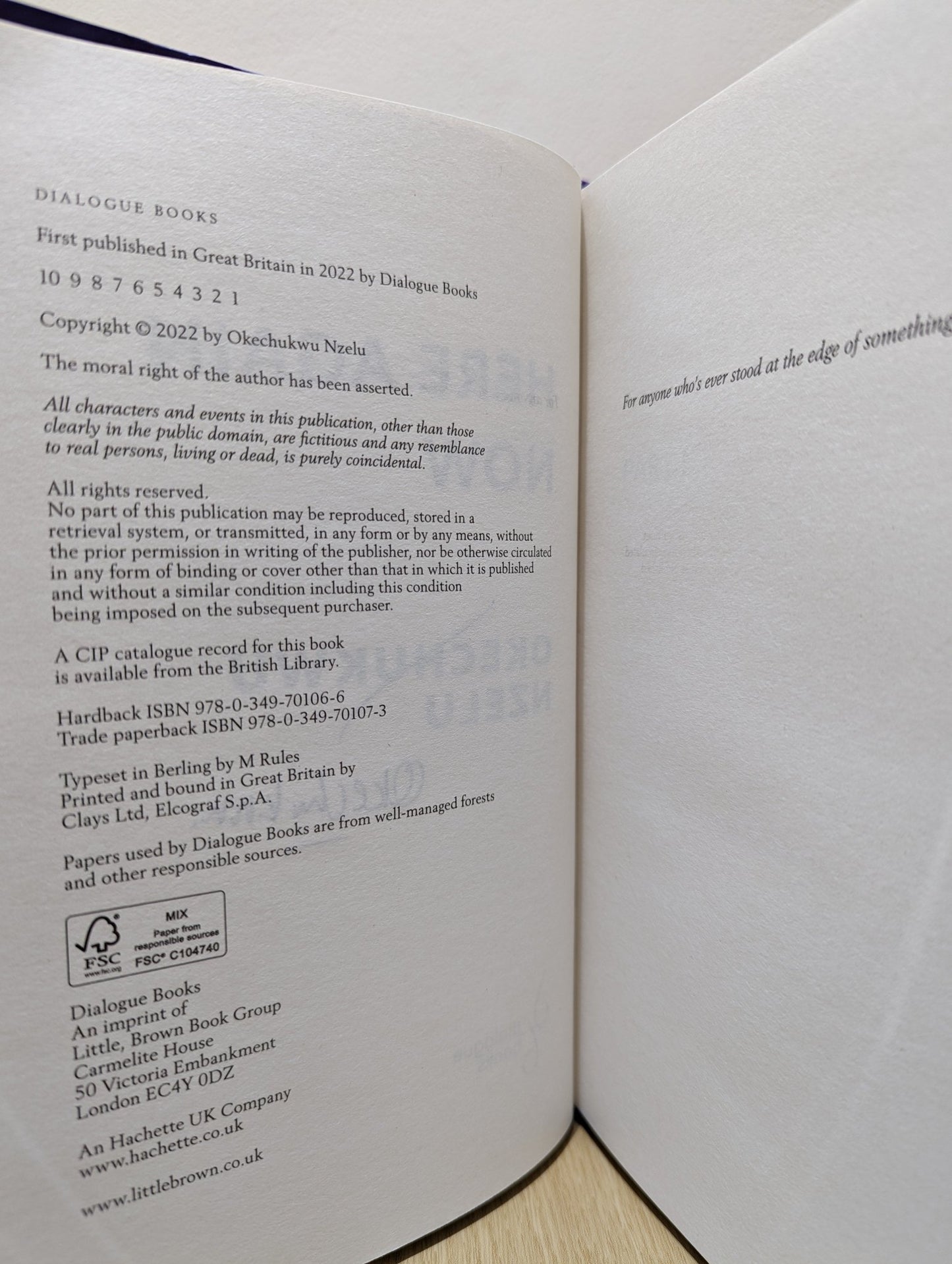 Here Again Now by Okechukwu Nzelu (Signed First Edition) - Fialta Books