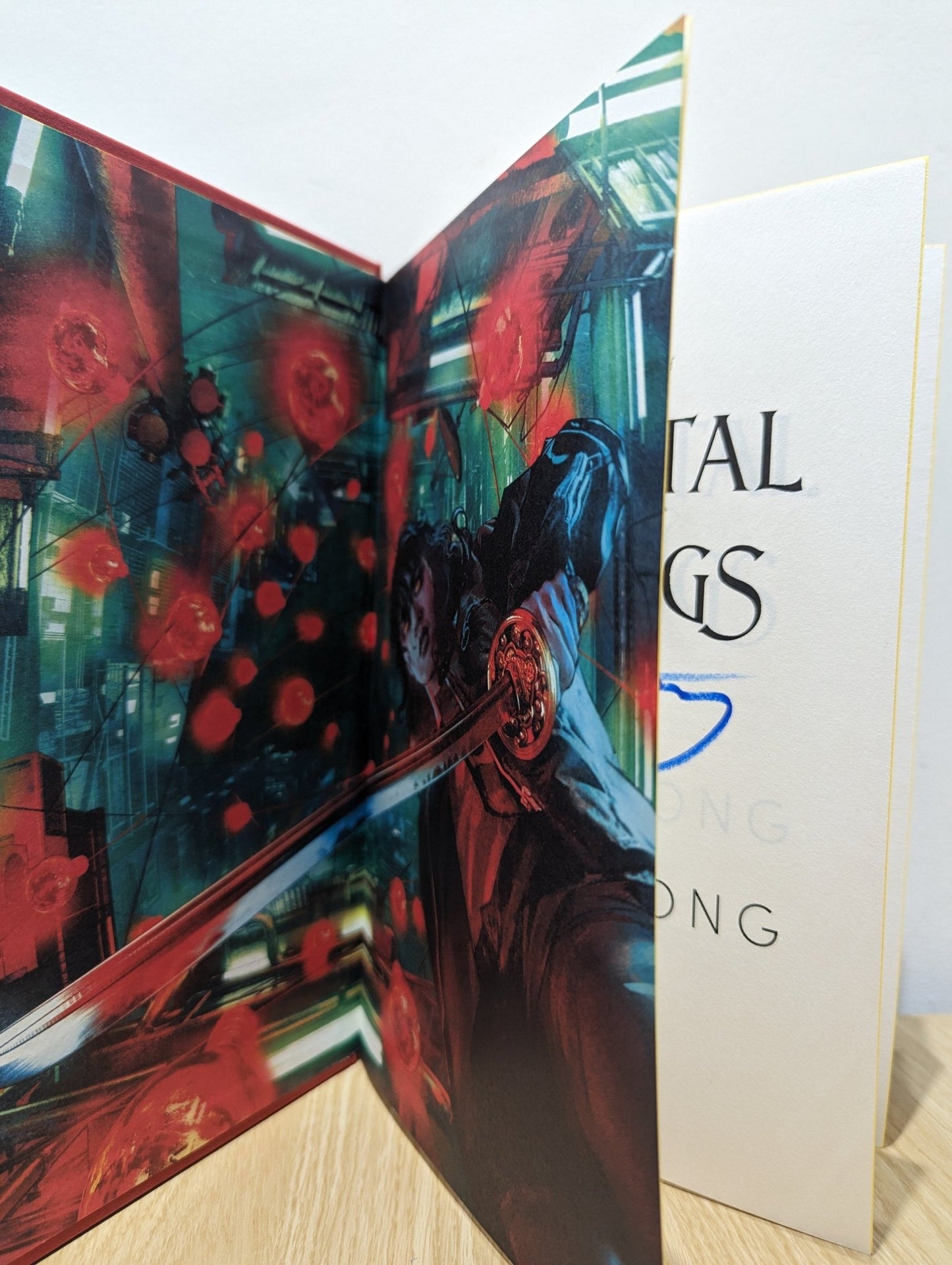 Immortal Longings by Chloe Gong (Signed First Edition with sprayed edges) - Fialta Books