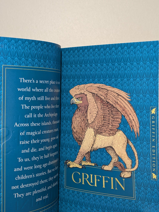 Impossible Creatures by Katherine Rundell (First Softcover Edition with Griffin Cover) - Fialta Books