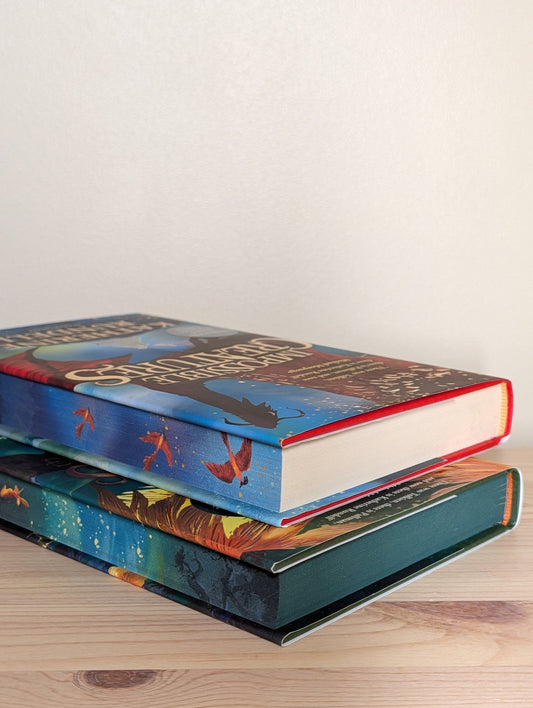 Impossible Creatures; Poisoned King by Katherine Rundell (Signed Set with sprayed edges) - Fialta Books