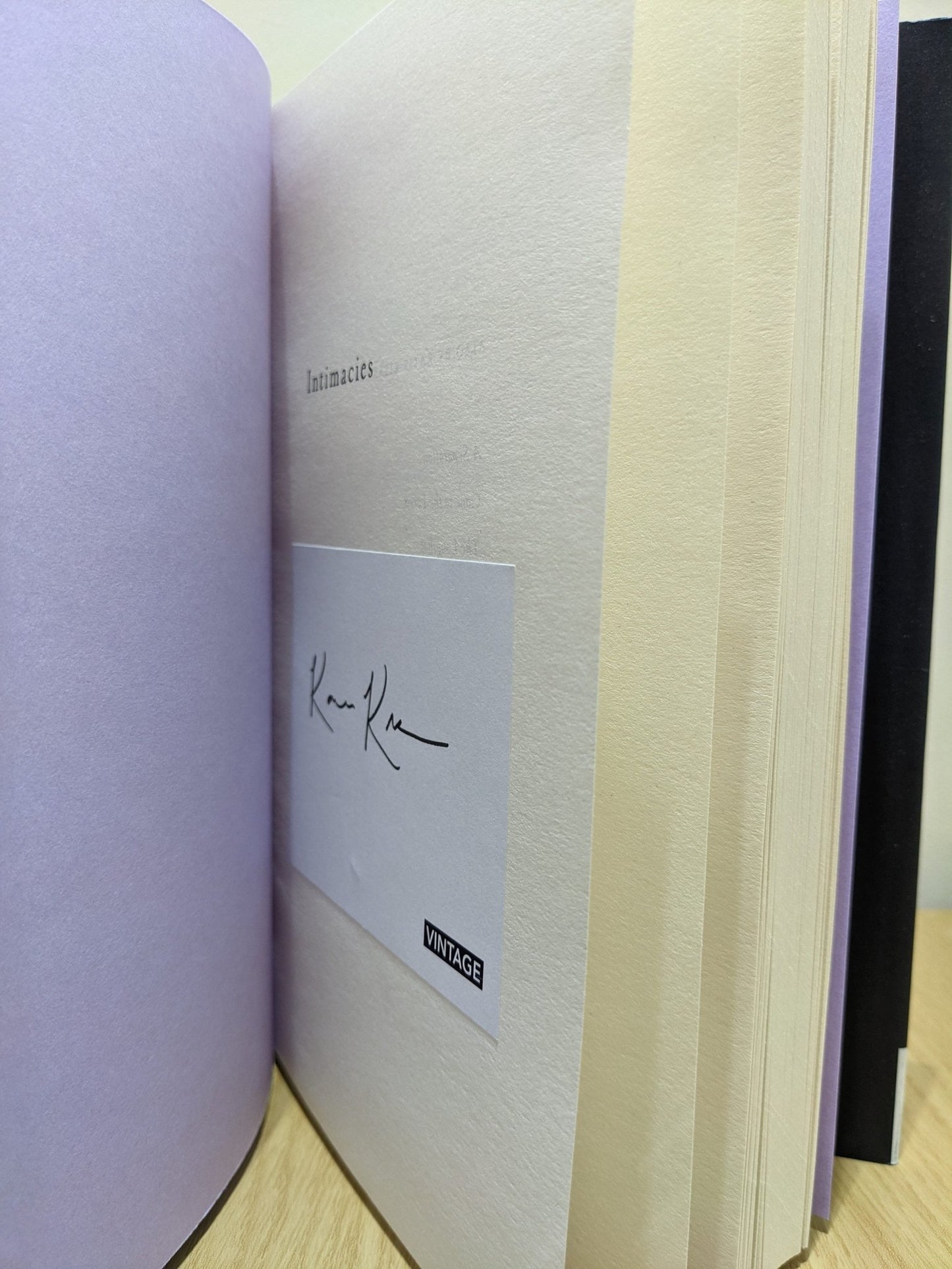 Intimacies: A Novel by Katie Kitamura (Signed First Edition) - Fialta Books