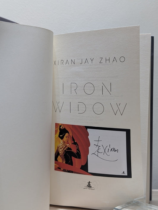 Iron Widow; Heavenly Tyrant by Xiran Jay Zhao (Signed Edition Set) - Fialta Books