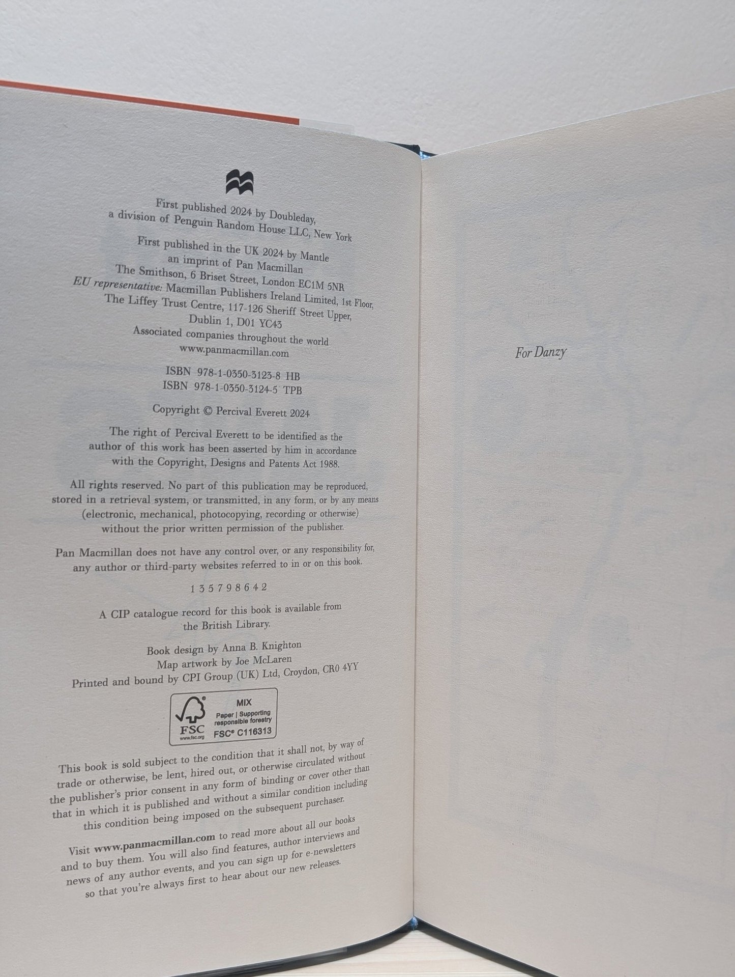 James: A Novel by Percival Everett (Signed to Title Page with sprayed edges) - Fialta Books