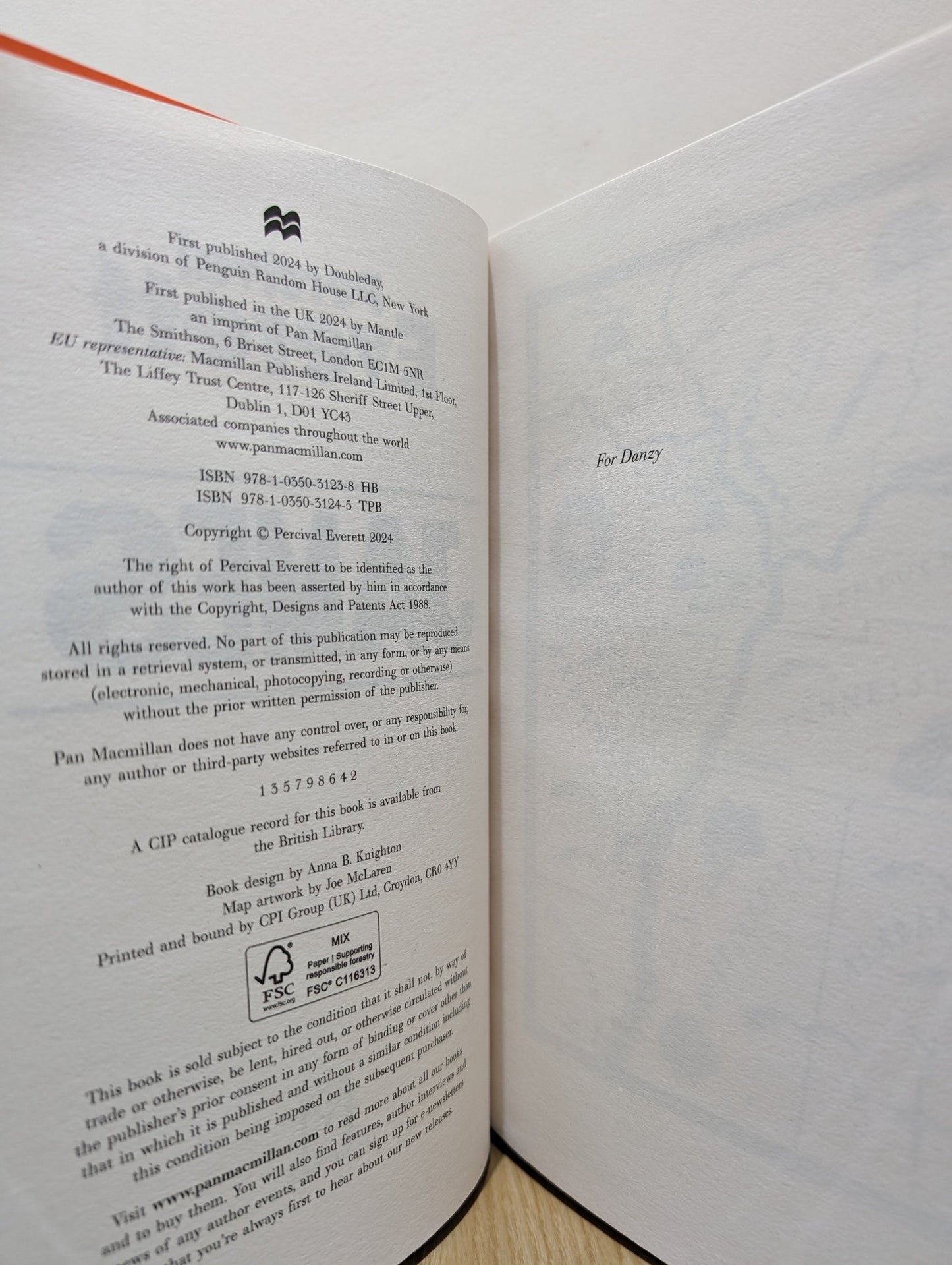 James: A Novel by Percival Everett (Signed UK First Edition) - Fialta Books