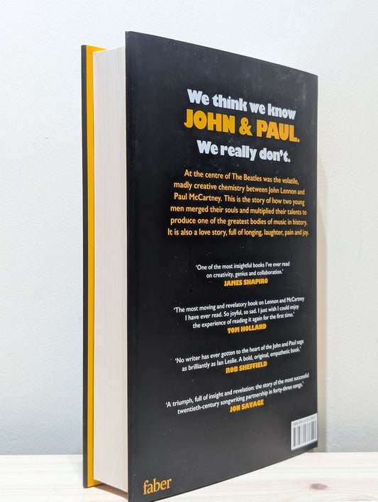 John and Paul: A Love Story in Songs by Ian Leslie (Signed First Edition) - Fialta Books