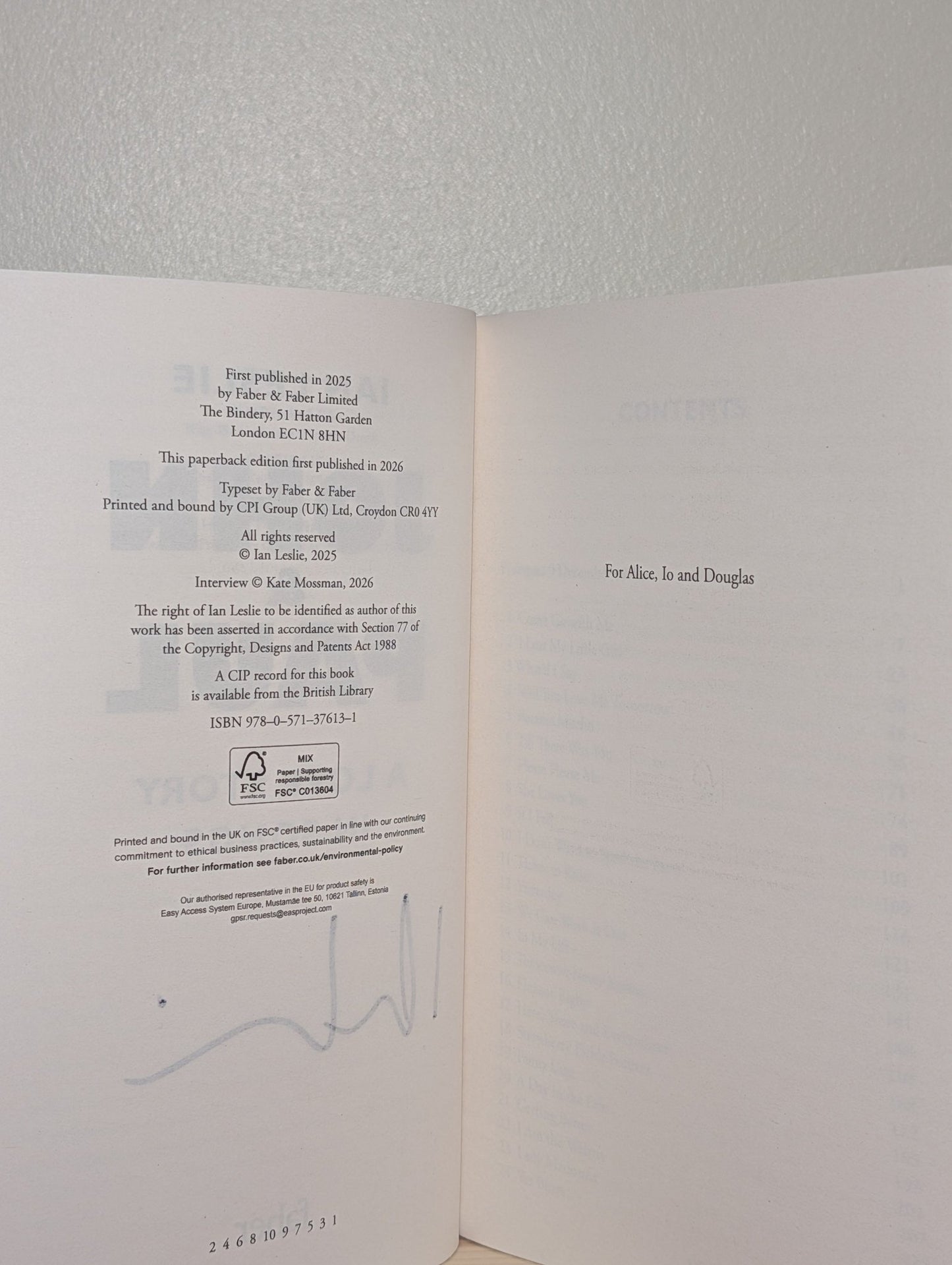 John and Paul by Ian Leslie (Signed Paperback Edition) - Fialta Books