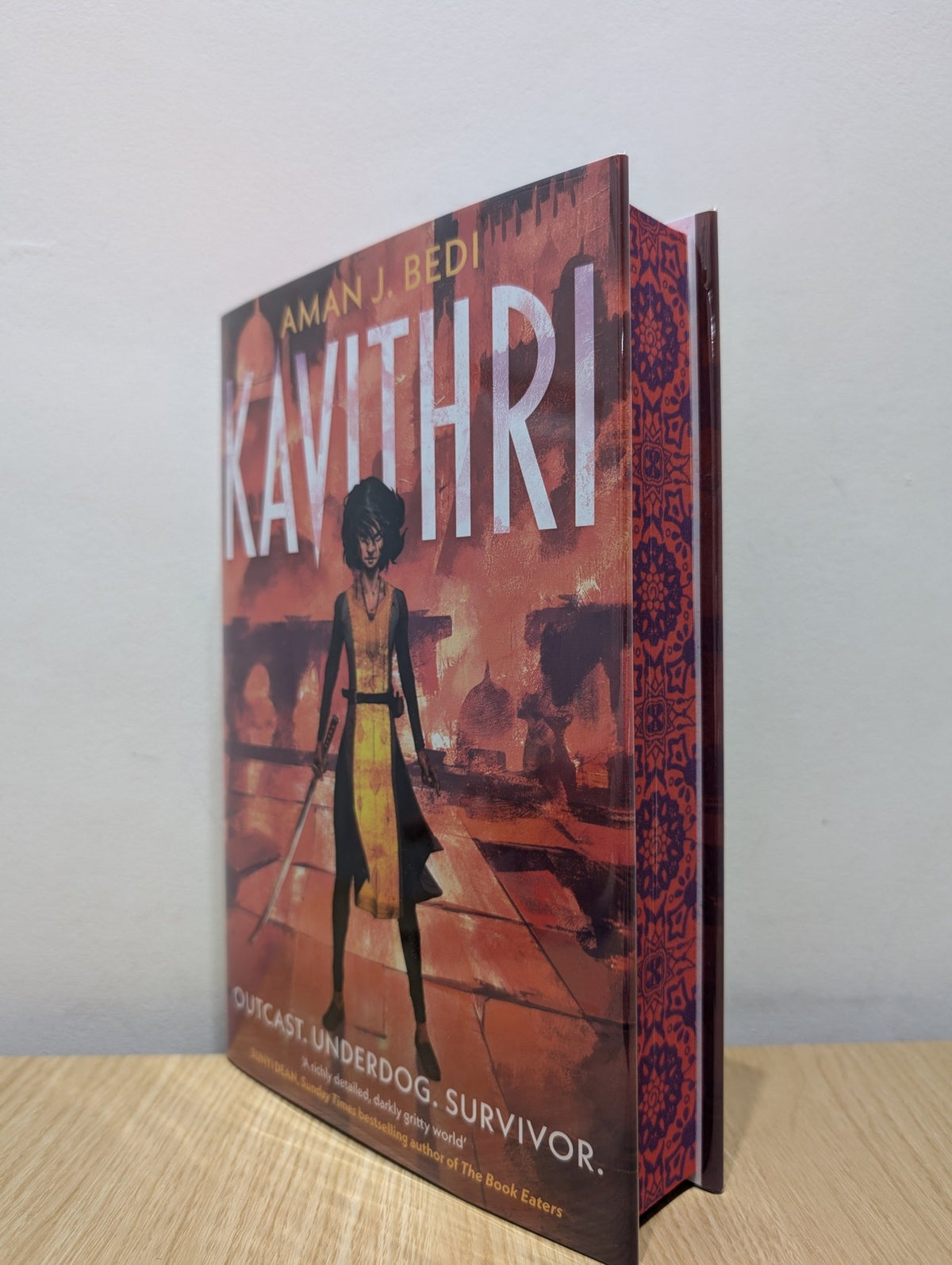Kavithri: Outcast. Underdog. Survivor. by Aman J. Bedi (Signed First Edition with sprayed edges) - Fialta Books