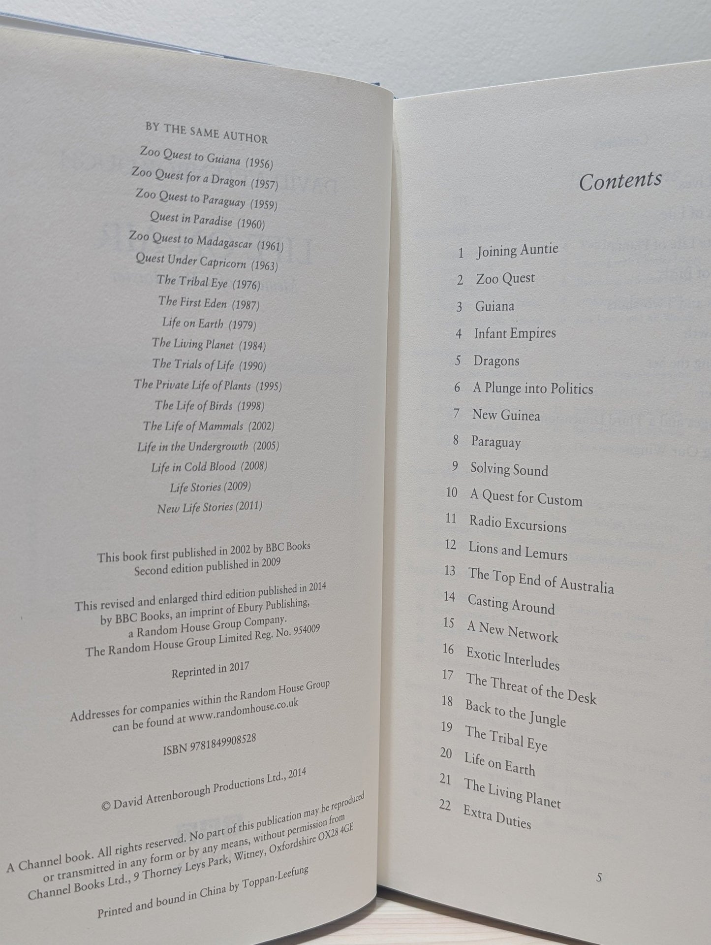 Life On Air by David Attenborough (Signed Bookplate Edition) - Fialta Books