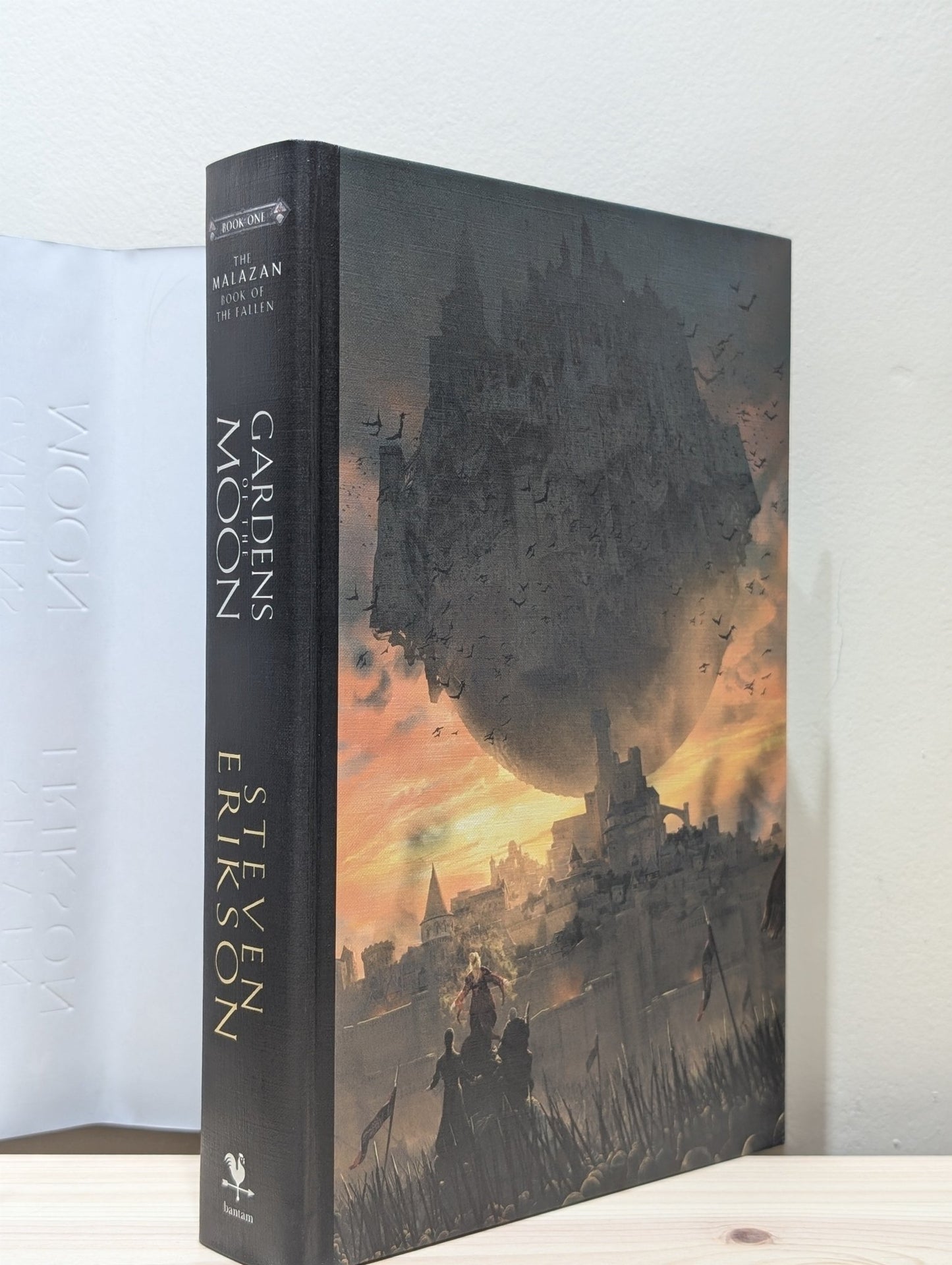 Malazan Book of the Fallen 1 - 3 by Steven Erikson (Signed with sprayed edges) - Fialta Books