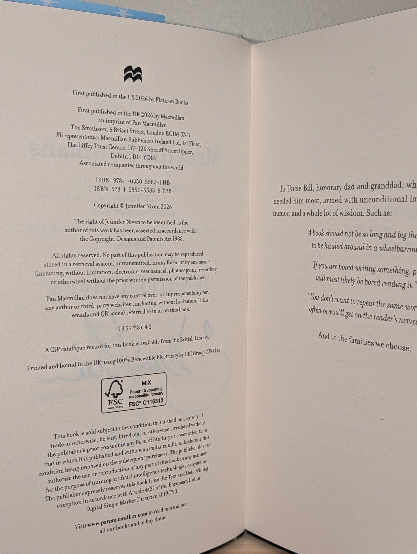 Meet the Newmans by Jennifer Niven (Signed First Edition with sprayed edges) - Fialta Books