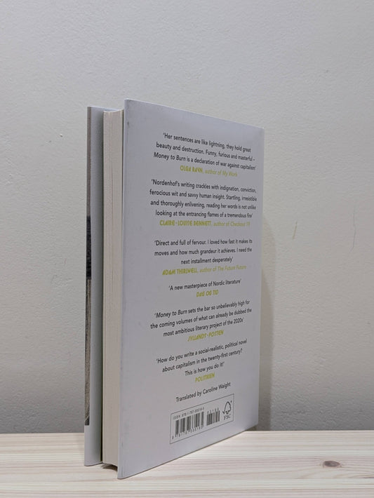Money to Burn by Asta Olivia Nordenhof (First Edition) - Fialta Books