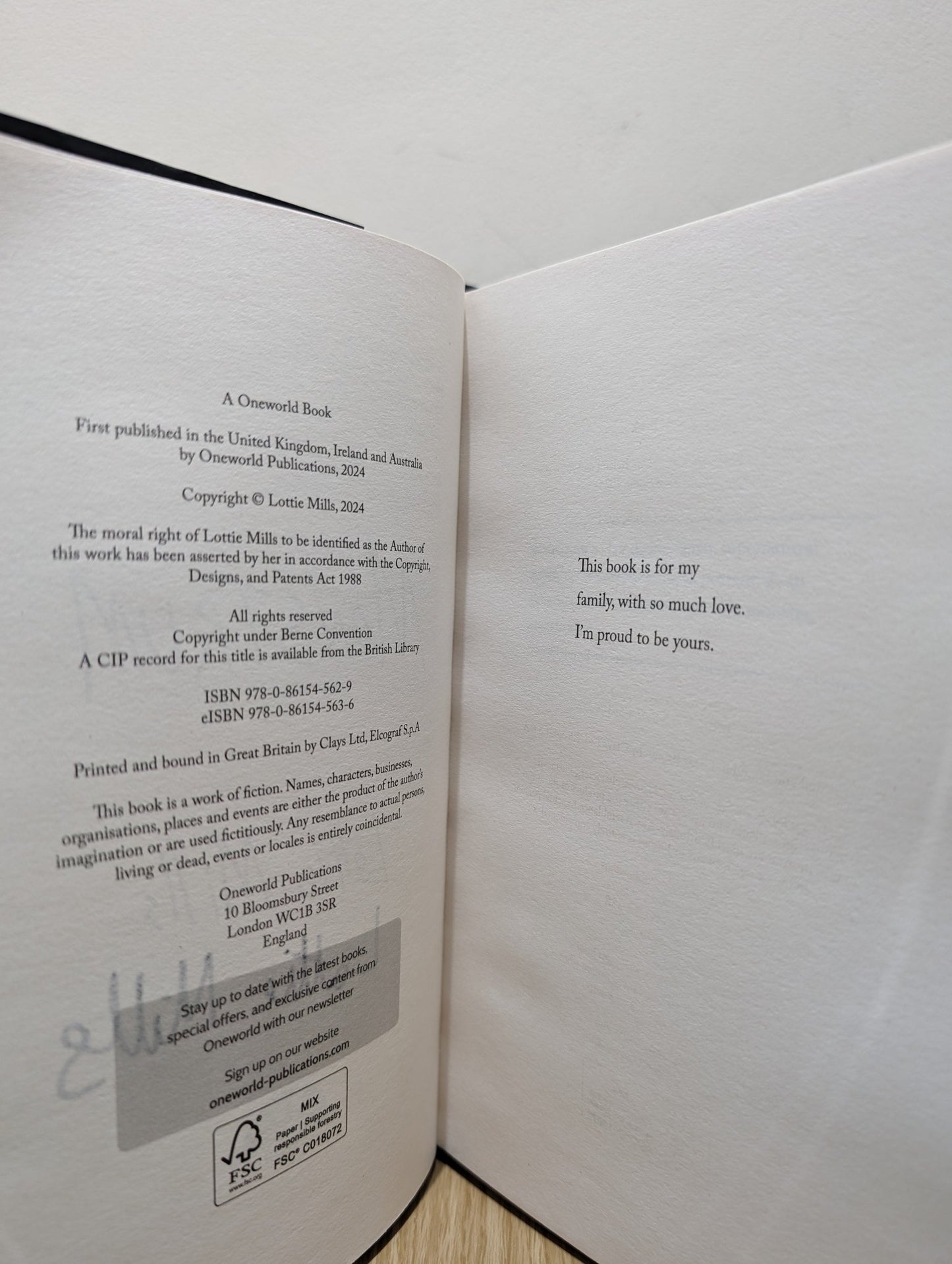 Monstrum by Lottie Mills (Signed First Edition) - Fialta Books