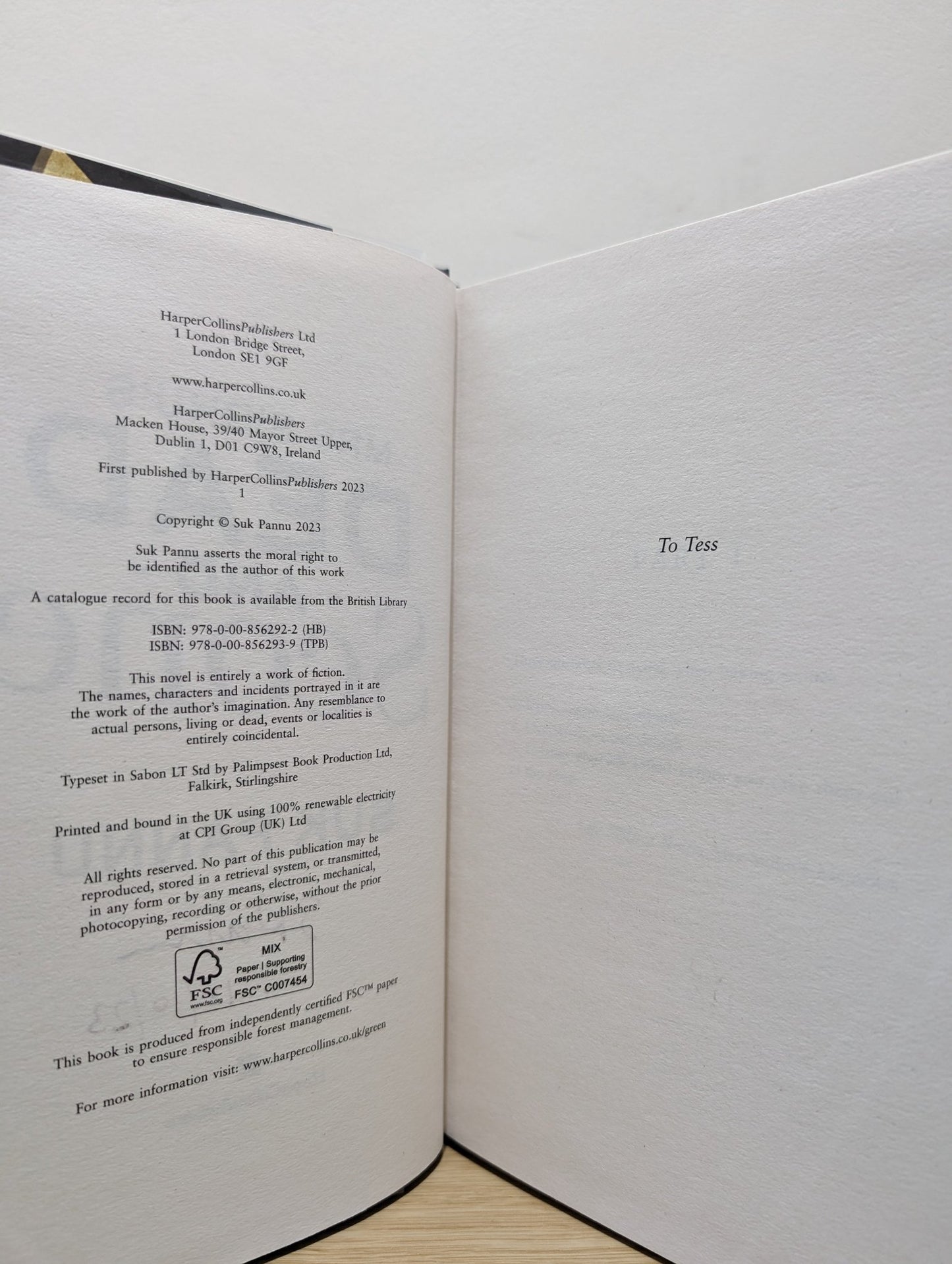 Mrs Sidhu's 'Dead and Scone' by Suk Pannu (Signed Dated First Edition) - Fialta Books