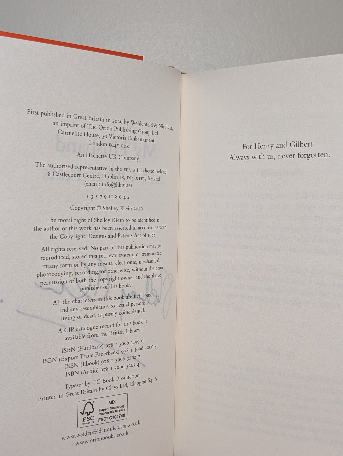 My Husband and Other Rats by Shelley Klein (Signed First Edition) - Fialta Books