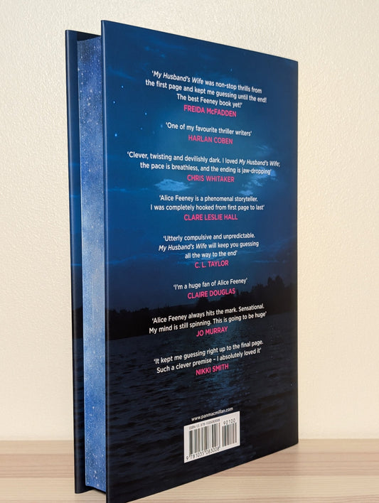 My Husband's Wife by Alice Feeney (Signed First Edition with sprayed edges) - Fialta Books
