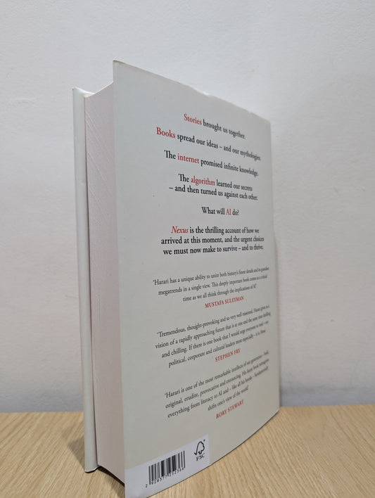 Nexus by Yuval Noah Harari (Signed First Edition) - Fialta Books