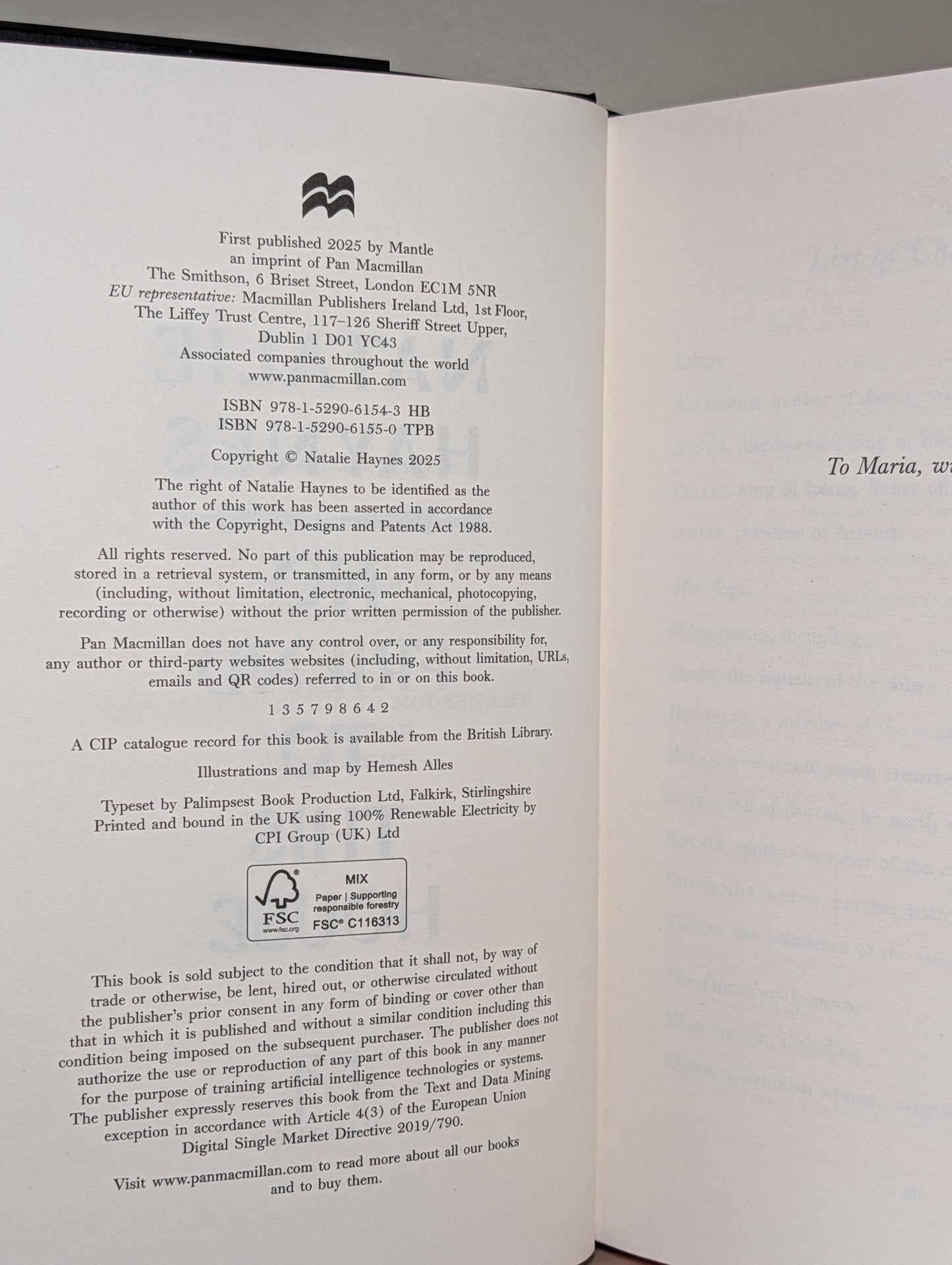 No Friend to This House by Natalie Haynes (Signed Indie Edition with sprayed edges) - Fialta Books