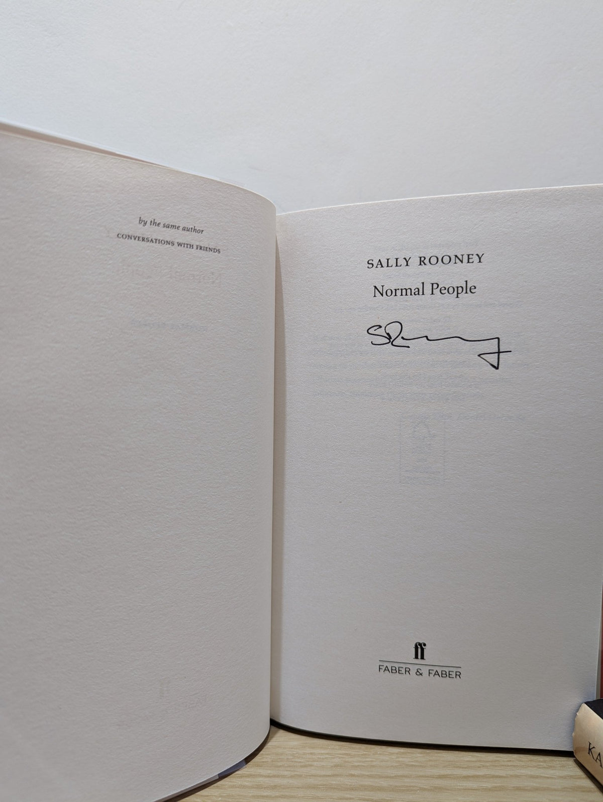 Normal People by Sally Rooney (Signed First Edition New) - Fialta Books