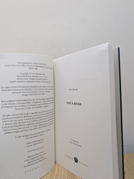 Not a River by Selva Almada (First Edition) - Fialta Books